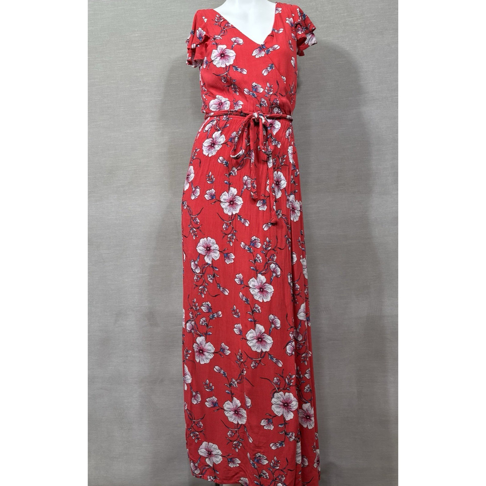 One Clothing Maxi Dress Womens‎ XS Floral Sleeveless Boho